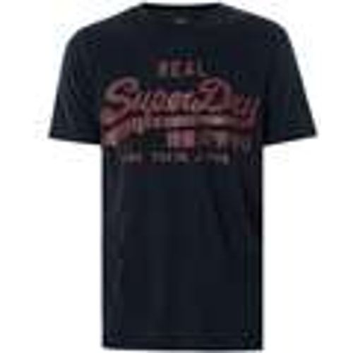 T-shirt T-shirt con grafica classica con logo vintage - Superdry - Modalova