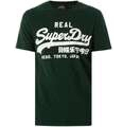 T-shirt T-shirt con grafica classica con logo vintage - Superdry - Modalova