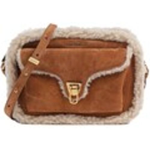 Borsa a tracolla Camera bag beat in suede ed eco shearling - Coccinelle - Modalova