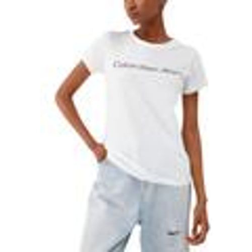 T-shirt CORE INSTIT LOGO SL J20J220253 - Calvin Klein Jeans - Modalova