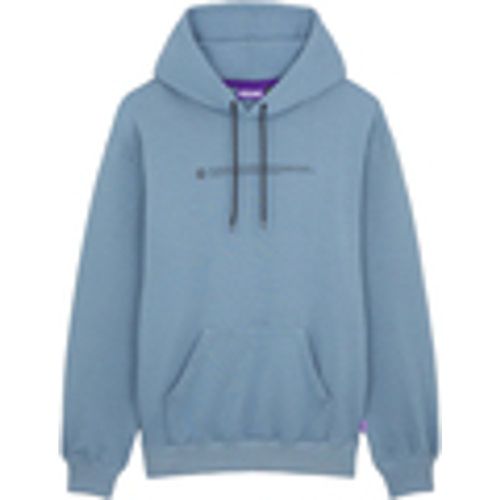 Polo maniche lunghe uomo felpa con cappuccio 24WOSH18 OUTLINE LOGO HOODIE - Octopus - Modalova