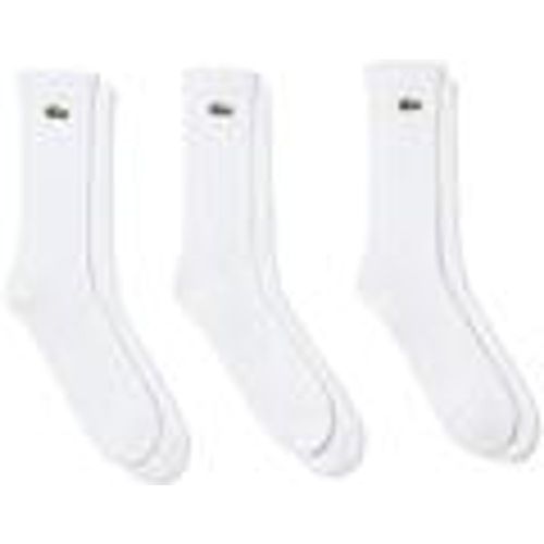 Calzini Sport 3 Pack High Cut Socks White - Lacoste - Modalova