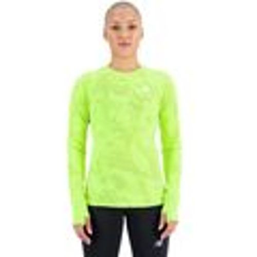 T-shirts a maniche lunghe Q SPEED JACQUARD LONG SLEEVE - New Balance - Modalova