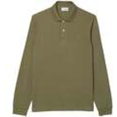 T-shirt & Polo Classic Fit Long Sleeve Polo Shirt Khaki Green - Lacoste - Modalova