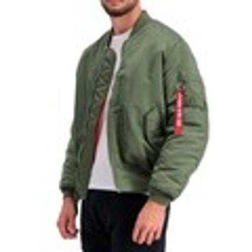 Giacche Bomber Reversibile Ma-1 Heritage Sage-Green - Alpha - Modalova