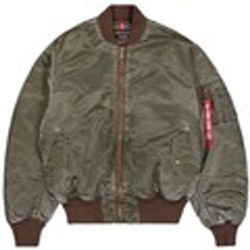 Giacche Bomber MA-1 Vintage Mud Olive - Alpha - Modalova