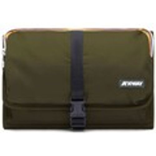 Borsa Beauty Case Reville Green Blackish - K-way - Modalova