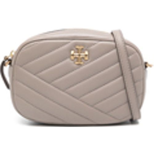 Borsa a tracolla Camera bag Kira Chevron in pelle con tracolla - TORY BURCH - Modalova