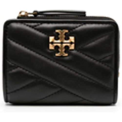 Portafoglio Portacarte bi-fold Kira Chevron - TORY BURCH - Modalova