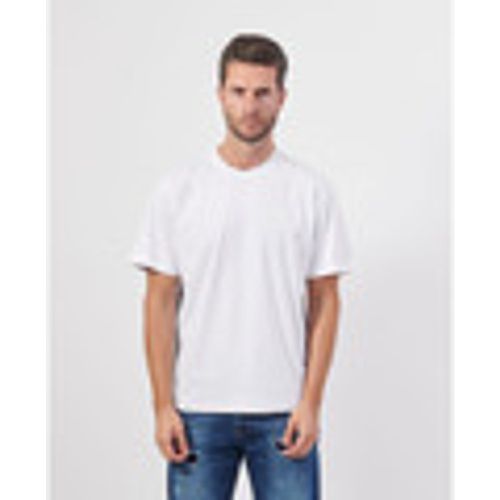 T-shirt & Polo T-shirt girocollo con bande laterali - Emporio Armani EA7 - Modalova