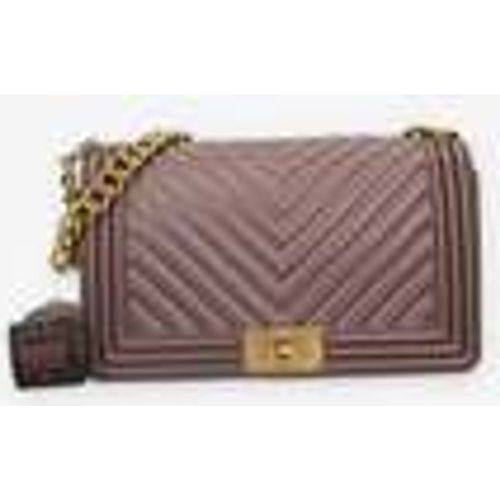 Borsa a tracolla FLAT M_24-CHOCOLATE / LIGHT OTTONE - Marc Ellis - Modalova