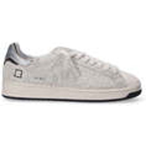 Sneakers basse D.A.T.E. sneaker base hairy bianca argento - Date - Modalova