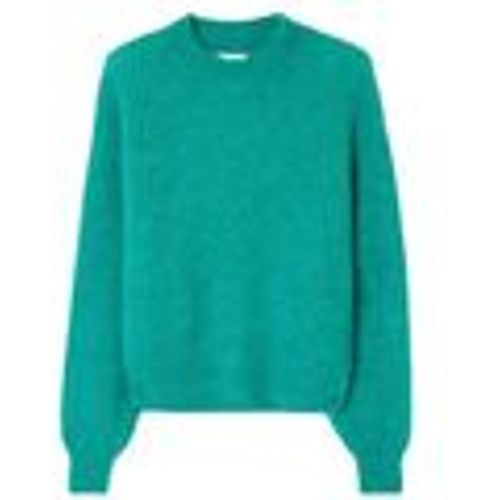 Maglione Maglia East Turtleneck Donna Duck Blue Melange - American vintage - Modalova