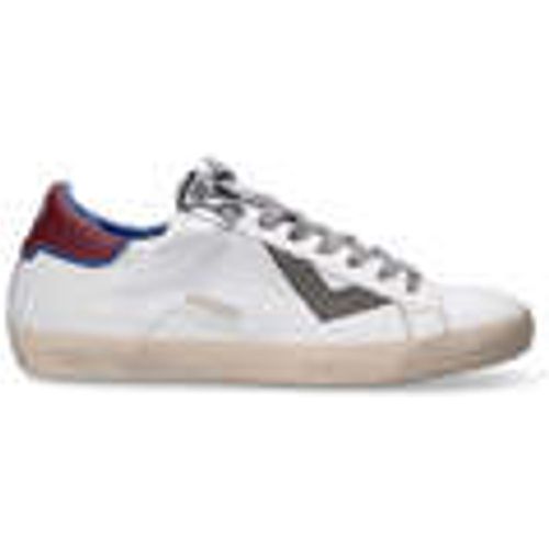 Sneakers sneaker suprime bianca rossa blu - 4B12 - Modalova