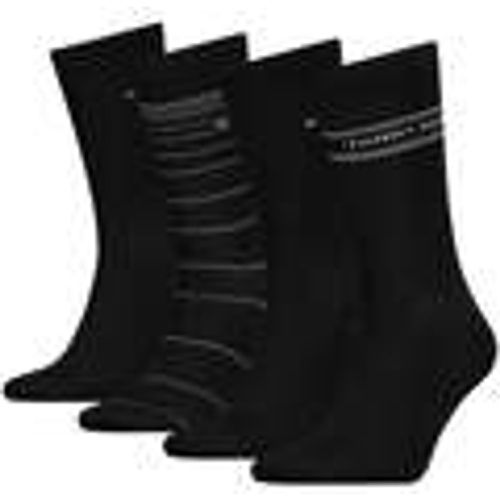 Calzini Four Pack Socks Gift Tin Set Black - Tommy Hilfiger - Modalova