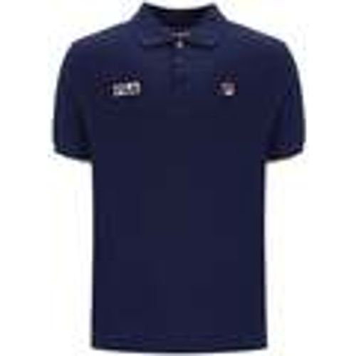 T-shirt & Polo Pablo Three Button Tipped Polo Shirt Navy/Lemonade - Fila - Modalova