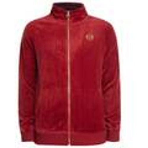 Giacca Sportiva Court Velour Track Top Jacket Sun Dried Tomato - Sergio Tacchini - Modalova