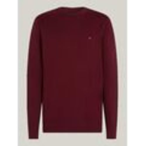 Maglione MW0MW28046 PIMA ORG CTN CASHMER-VLP DEEP ROUGE - Tommy Hilfiger - Modalova