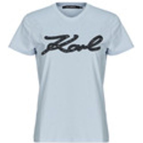 T-shirt BOUCLE KARL SIGNATURE T-SHIRT - Karl Lagerfeld - Modalova