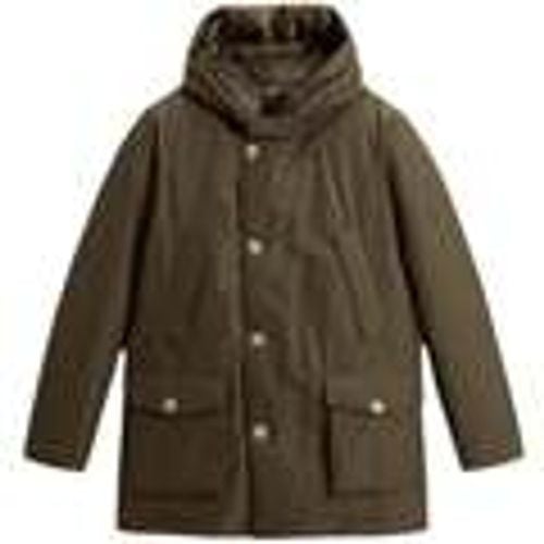 Parka Arctic Parka In Ramar Cloth Verde - Woolrich - Modalova