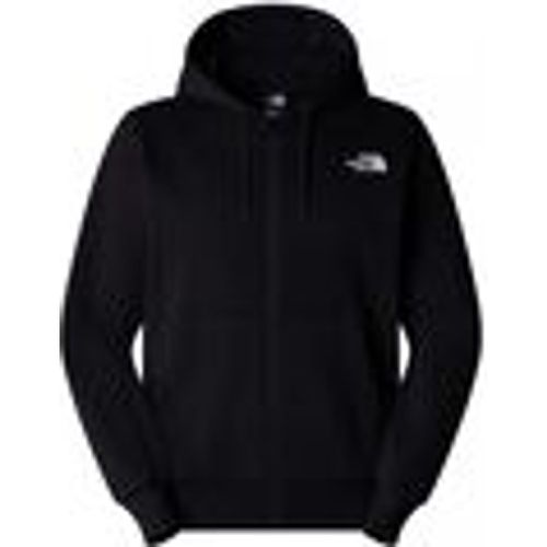 Felpa NF0A89FD - M SIMPLE DOME FULL ZIP HD-JK31 BLACK - The North Face - Modalova