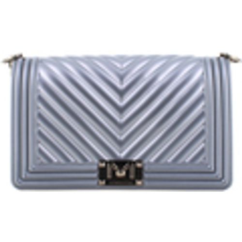 Borsa a tracolla tracollina SHOULDERBAG FLAT M GUN METAL BRUSH CDF - Marc Ellis - Modalova