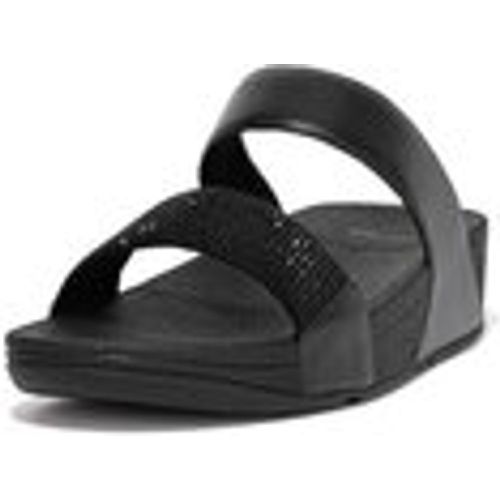 Scarpe LULU CRYSTAL EMBELLISHED SLIDES ALL BLACK - FitFlop - Modalova