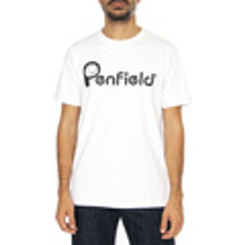 T-shirt & Polo Bear Chest Print T-Shirt Bright White - Penfield - Modalova