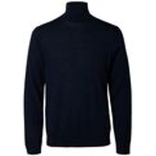 Maglione 16094653 MERINO ROLL NECK-NAVY BLAZER - Selected - Modalova