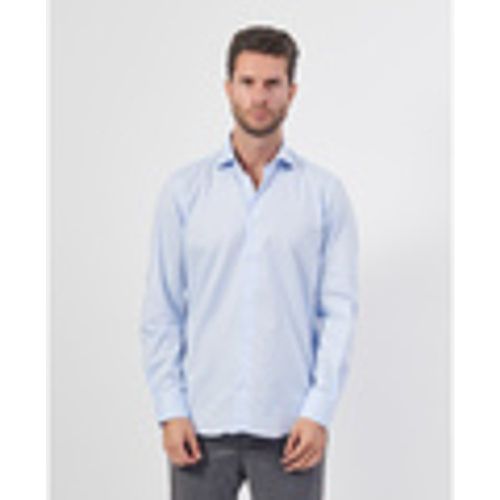 Camicia a maniche lunghe Camicia classica uomo Settemezzo azzurra - Sette/Mezzo - Modalova