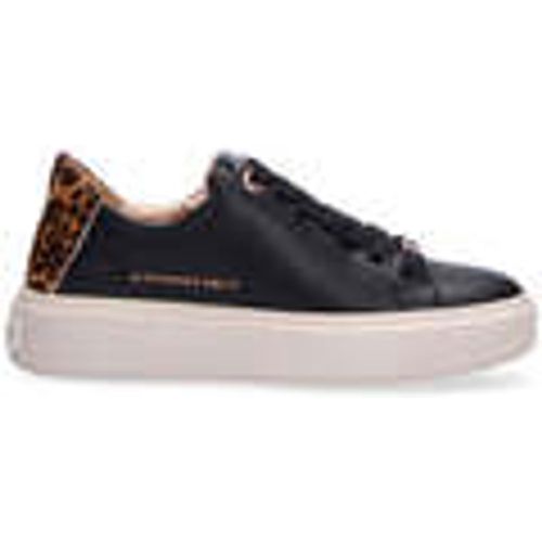 Sneakers basse sneaker London nera animalier - Alexander Smith - Modalova