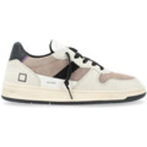 Sneakers Sneaker Court 2.0 in pelle e suede beige - Date - Modalova