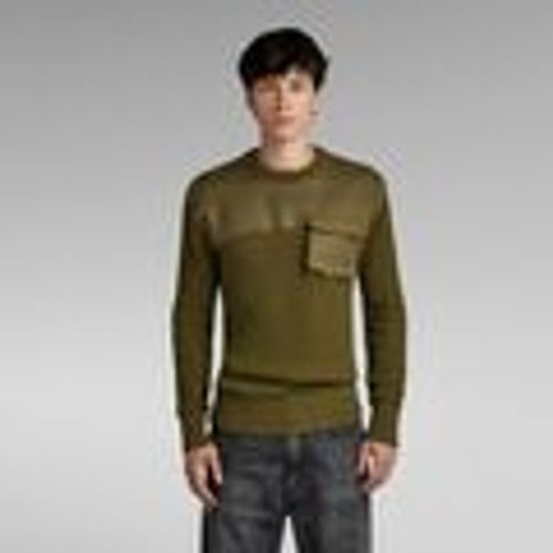 Maglione D23525-D496 ARMY KNIT-C744 DARK OLIVE - G-Star Raw - Modalova