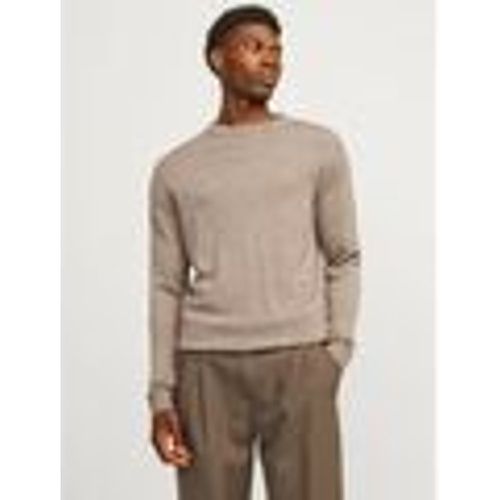 Maglione 12216817 MERINO CREW-GREIGE - jack & jones - Modalova