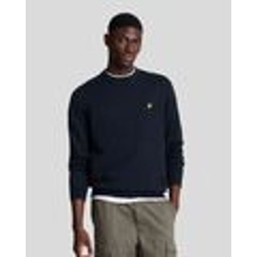 Maglione KN2110V MERINO CREW JUMPER-Z27. DARK NAVY - Lyle & Scott - Modalova