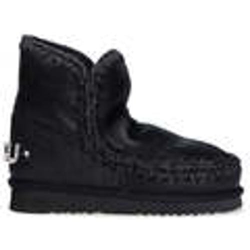 Stivali boot Eskimo strass logo pelle - Mou - Modalova