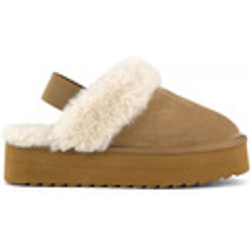 Sandali - Platform slipper cammello YWPLA07-TAN - Colors of California - Modalova