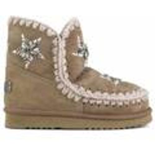 Stivaletti Eskimo wool stars rhinestones FW101077A - Mou - Modalova