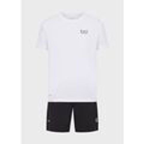 T-shirt & Polo 8NPV03 PNDDZ-21BA WHITE/BLACK - Emporio Armani EA7 - Modalova