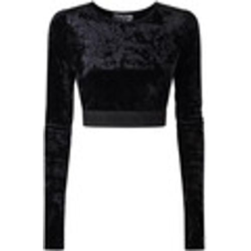 Camicetta Top in velluto per donna - Versace Jeans Couture - Modalova