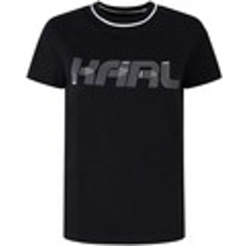 T-shirt T-shirt nera per donna - Karl Lagerfeld - Modalova