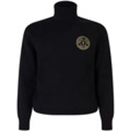 Maglione Dolcevita con logo laterale per uomo - Versace Jeans Couture - Modalova