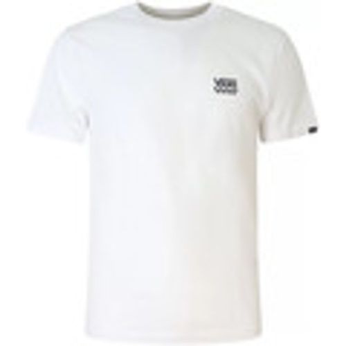 T-shirt T-shirt bianca con mini logo per uomo - Vans - Modalova