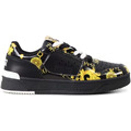 Sneakers Sneakers nere con fantasia per uomo - Versace Jeans Couture - Modalova