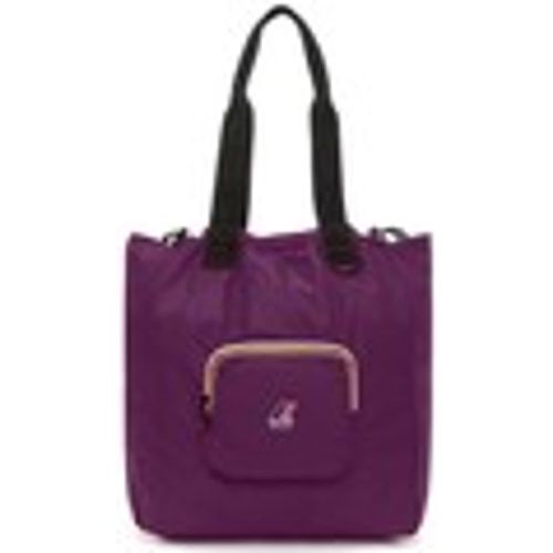 Borsa Shopper Le Vrai 30 Victorine Violet Dk Purple - K-way - Modalova