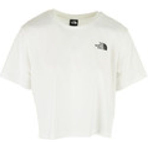 T-shirt W Simple Dome Cropped Slim Tee - The North Face - Modalova