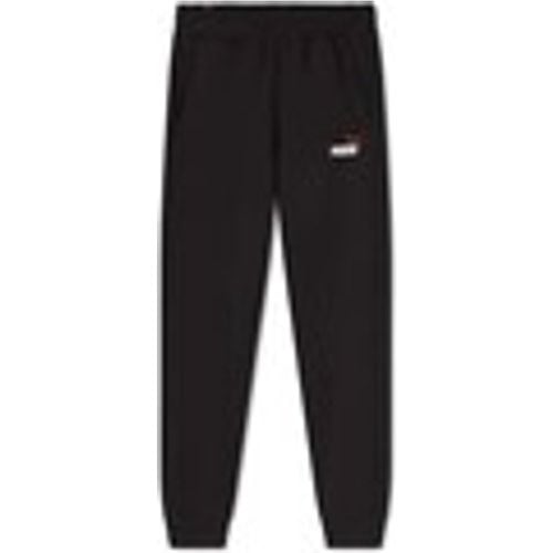 Pantaloni Ess+ 2 Col Logo Pants Fl Cl - Puma - Modalova