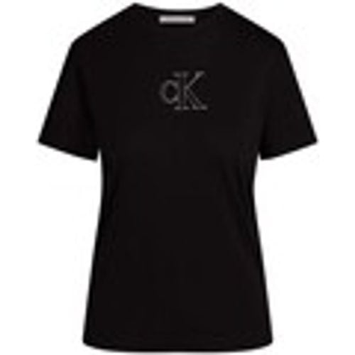 T-shirt & Polo Outlined Ck Regular - Ck Jeans - Modalova