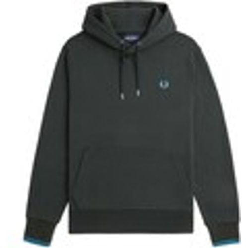 Felpa Fp Tipped Hooded Sweatshirt - Fred Perry - Modalova