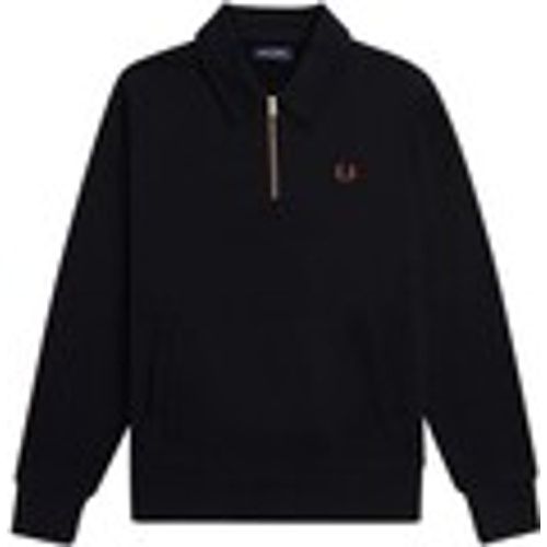 Felpa Fp Half Zip Sweatshirt - Fred Perry - Modalova